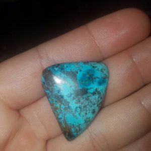 Blue guitar pick shaped cab